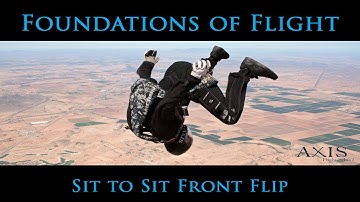 AXIS Foundations of Flight - Sit to Sit Front Flip