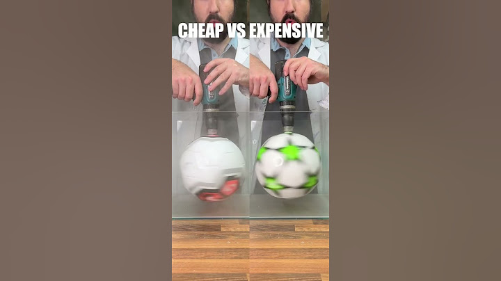 I tested cheap vs expensive footballs!