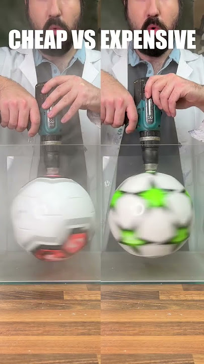 I tested cheap vs expensive footballs!