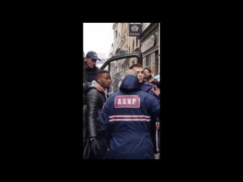 BAVURE POLICIÈRE (Soutien à Dorian chauffeur livreur mollesté pour avoir travaillé)