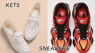 Sering Dianggap Sama, Inilah Perbedaan Sepatu Kets dan Sneakers!
