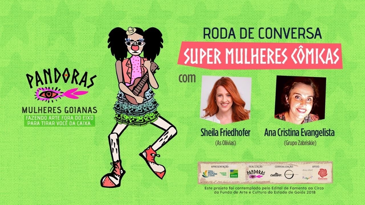 Super Mulheres Cômicas, com Sheila Friedhofer e Ana Cristina Evangelista