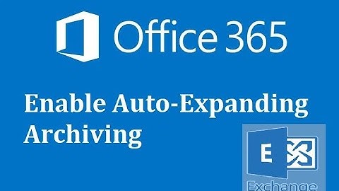 Enable Auto-Expanding Archiving
