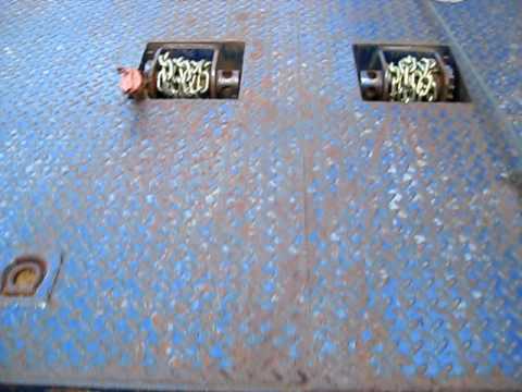 97 INTERNATIONAL 4700 T444E HODGES CUSTOM CAR HAULER RAMP ...