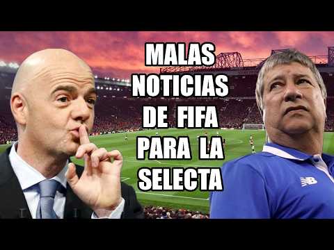Muy malas noticias de la FIFA para la Selecta
