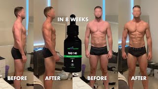 RAD 140/Testolone | 8 weeks | Before + After