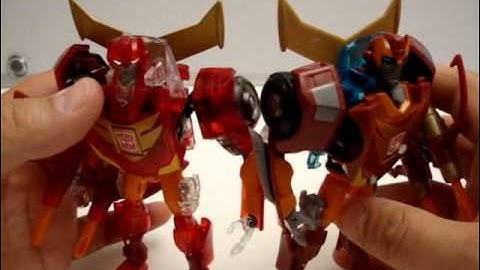 TRANSFORMERS ANIMATED RODIMUS MINOR - VIDEO TOY REVIEW