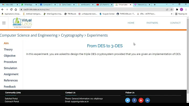 Encryption and Decryption using tripple DES