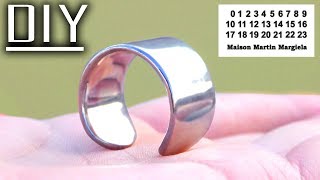 【DIY】マルジェラっぽい指輪を作ってみた！！！【シルバーアクセ】【ラジオ風】