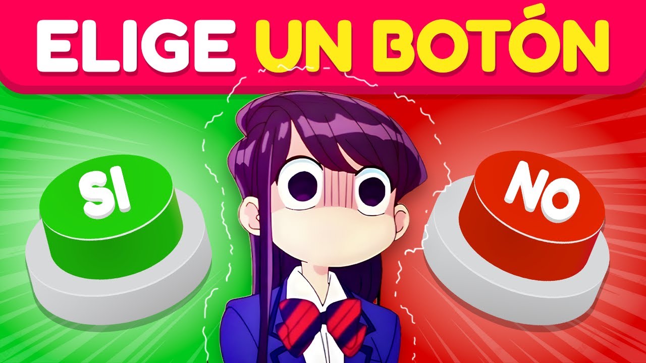 SI ✅ o NO❌ ELIGE UN BOTÓN EDICIÓN ANIME | ANIME QUIZ