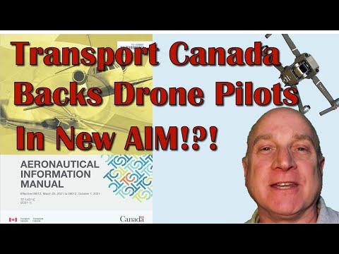 Transport Canada Backs Drone Pilots in 2021 AIM!