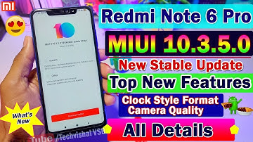 Redmi Note 6 Pro New MIUI 10.3.5.0 Stable Update All Details | Top Hidden Features | App Drawer Mode