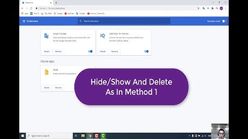 How To Remove Extensions in Google Chrome - Delete Extension from Chrome