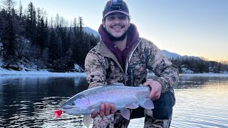 Catching MASSIVE Rainbow Trout on Famous Kenai River!!!