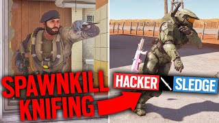 LONG RANGE KNIFE CHEATS ARE BACK IN SIEGE