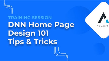 DNN Home Page Design 101 | How to Customize Your DNN Home Page in Easy Steps (Sample code included)
