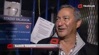 Teleclub: Interview mit Sawiris in der Valascia