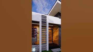 minimalistic bungalow design #enscape #sketchup #3d #model #homedecor