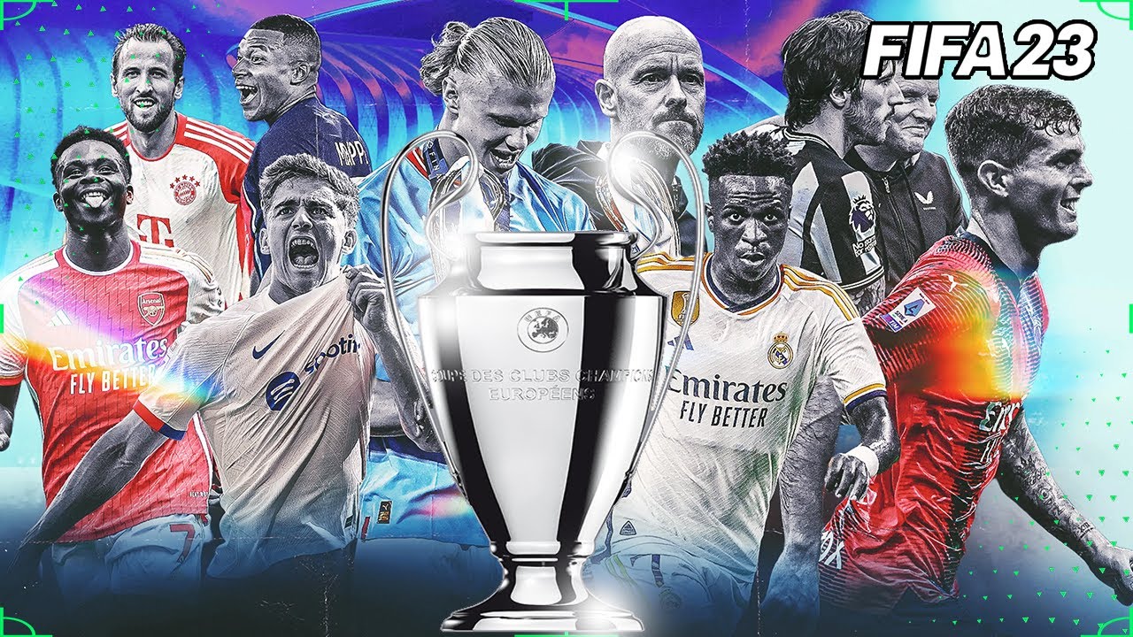 SIMULEI AS PRÓXIMAS 10 CHAMPIONS LEAGUE NO FIFA 23!! 