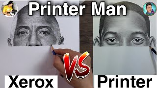 I Draw Like A Printer (Drawing Will Smith)