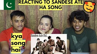Sandese Aate Hai Full 4K Video Song | Border | PAKISTANIS REACTION |
