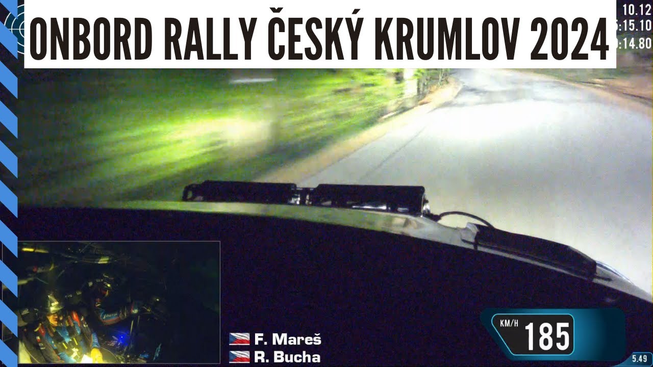 Mareš - Bucha | ONBOARD 51. Rally Český Krumlov 2024 RZ8 Ján 2 | ACCR - Toyota Dolák