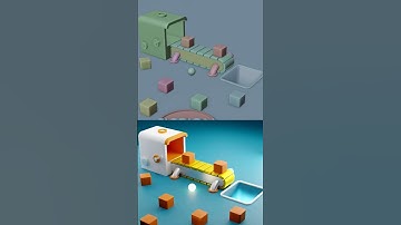 Loop Animation video in blender | Fiction Vfx Studio | #shorts #blender #3d #animation
