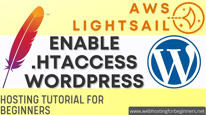 How To Enable .htaccess for Apache on AWS Lightsail WordPress