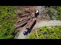 BC Coast Logging (drone video)