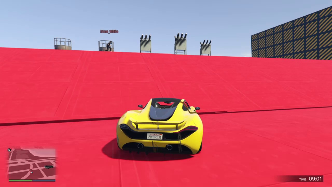 Cars vs Runners New! (GTA 5 Custom Maps) YouTube