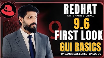 Episode - 6 | RHEL 9.6 GUI First Look | Perfect for New Students