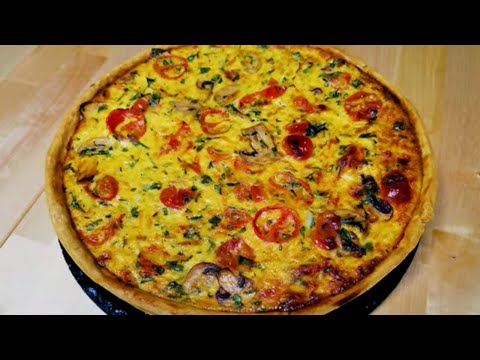 Wideo: Quiche Z Szynką I Pomidorami