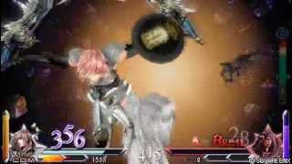 Valkyrie Lightning (Lightning DLC) Vs Caius Ballad (Jecht DLC) - Dissidia 012