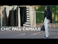 Chic Fall Capsule Wardrobe | 13 PIECES, OVER 20 LOOKS