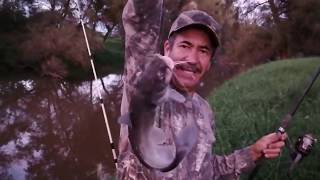 Otra tremenda pesca en el río y saludos