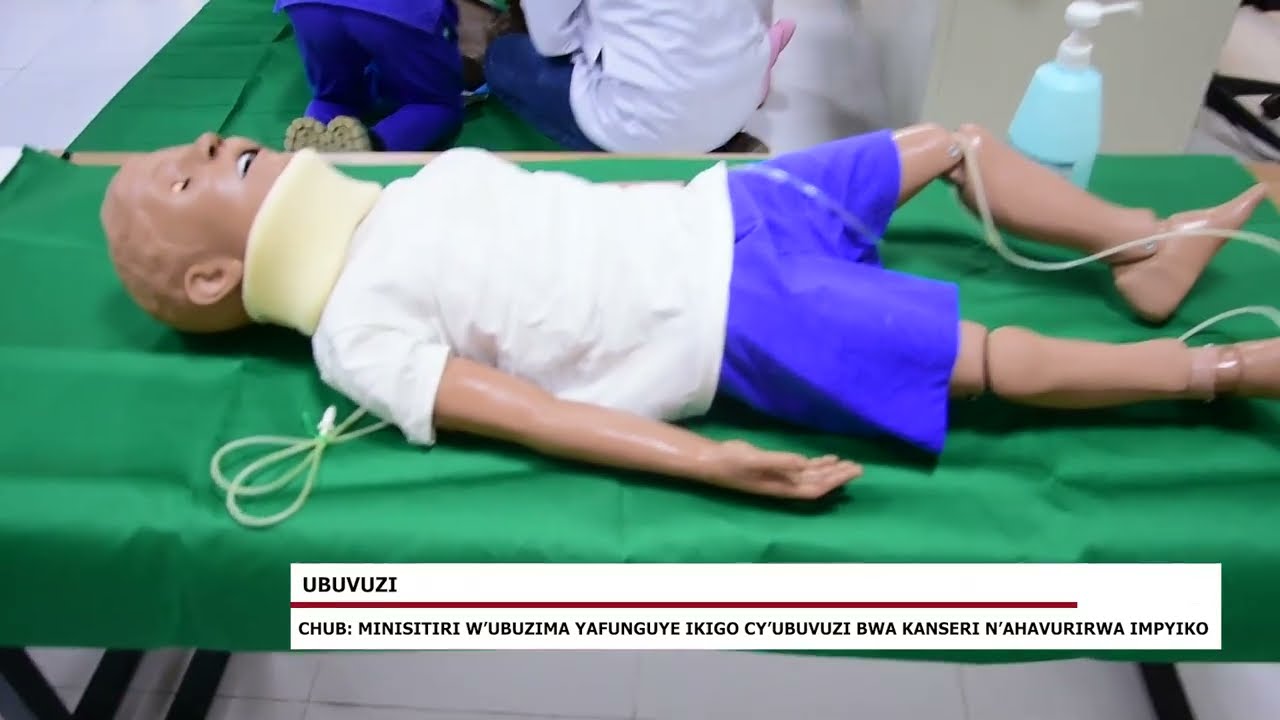 CHUB: MINISITIRI W'UBUZIMA YAFUNGUYE IKIGO CY'UBUVUZI BWA KANSERI N'AHAVURIRWA IMPYIKO