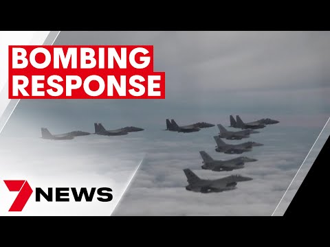 Us and south korea stage bombing run to ward off north korea following missile launch | 7news