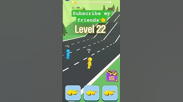 Shape transform: shifting car gaming video level 22 #short#video#