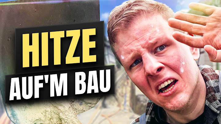 Überstunden im Sommer auf‘m Bau.