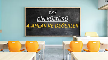 YKS 2024 (TYT-AYT-MSÜ) DİN KÜLTÜRÜ 4- AHLAK VE DEĞERLER KONU ANLATIMI VE ÇIKMIŞ SORU ANALİZİ