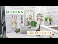 MODERN FARMHOUSE || The Sims 4: Stop Motion Build
