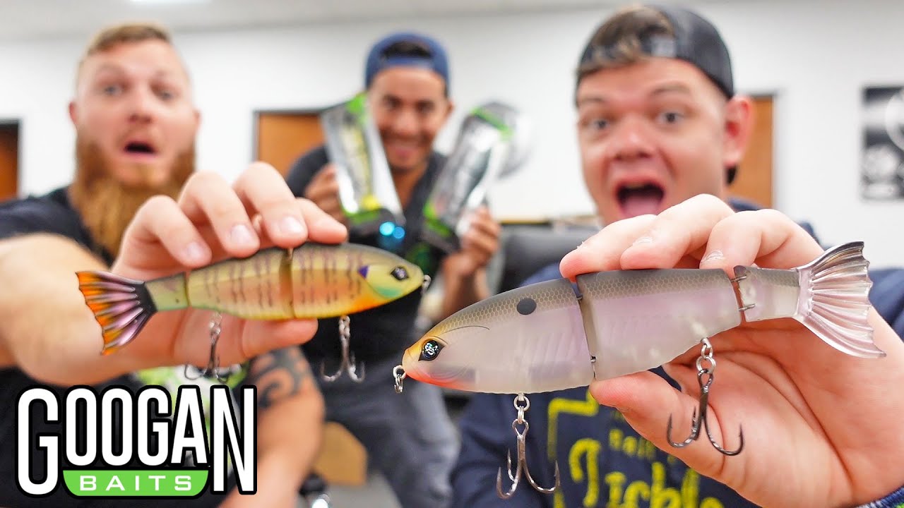 Watch *FIRST LOOK* Googan Squad Contender Swimbait! Video on