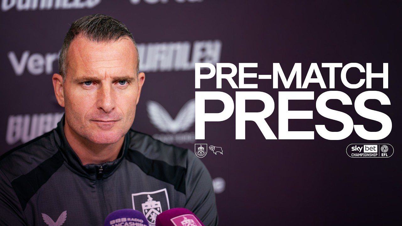 Nicky Hayen's Derby County Press Conference | PRESS | Burnley v Derby County