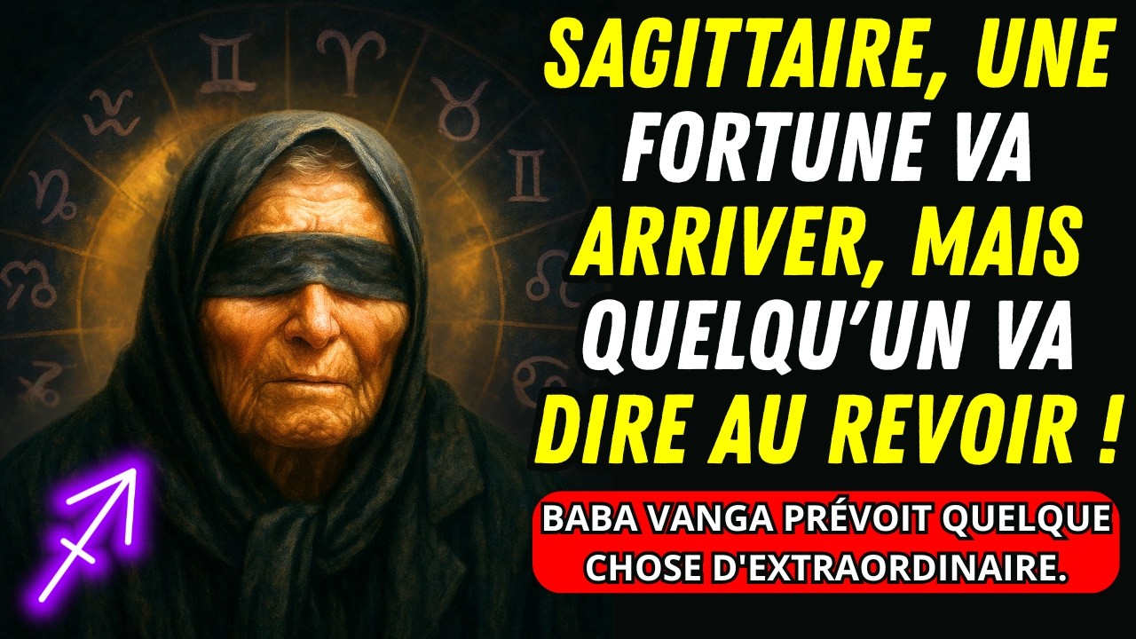 Sagittaire : Beaucoup d'ARGENT Arrive Dans Votre Vie et un ADIEU DOULOUREUX ! Révèle Baba Vanga