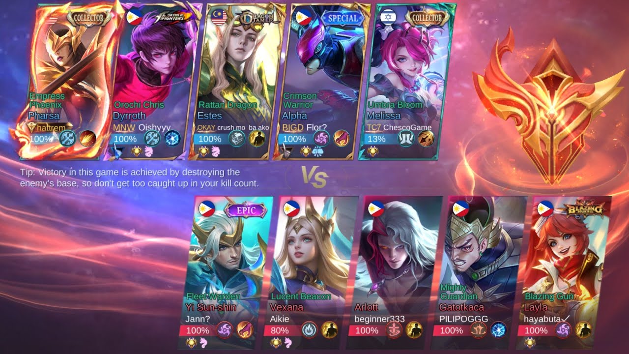 Pharsa Empress Phoenix World Collector Gameplay | Mobile Legends Bang Bang