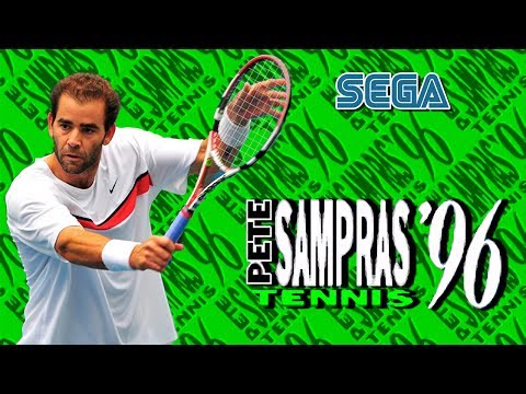 Pete Sampras Tennis u002796 gameplay (Sega Mega Drive/Genesis)