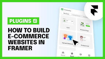 How to Build E-commerce Websites in Framer with Frameship and Shopify