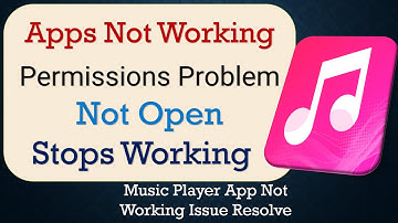 How To Fix Music Player App not working | Not Open | Space Issue | Network & Permissions Issue