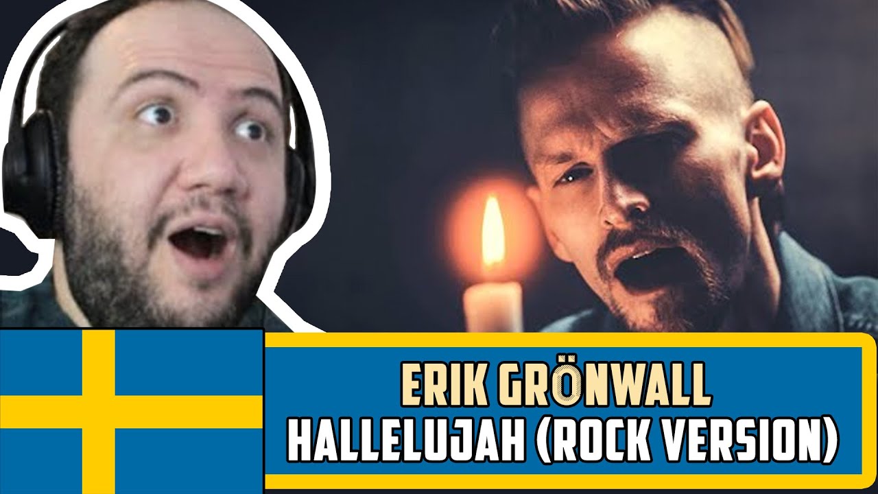 🇸🇪 Swedish Rockstar Hallelujah (Rock Version) | Erik Grönwall | Teacher Paul Reacts Sweden