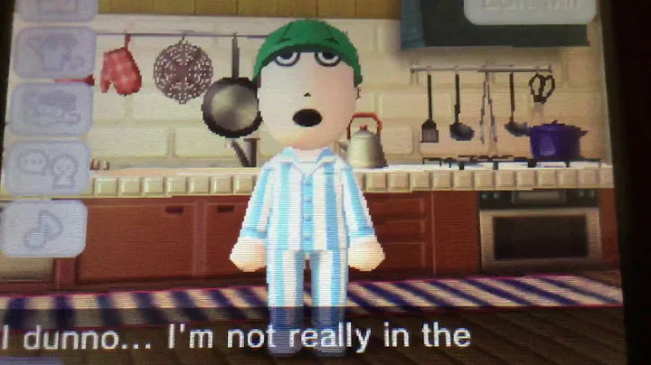 Tomodachi Life - I dunno... I’m not really in the mood to go there right now.